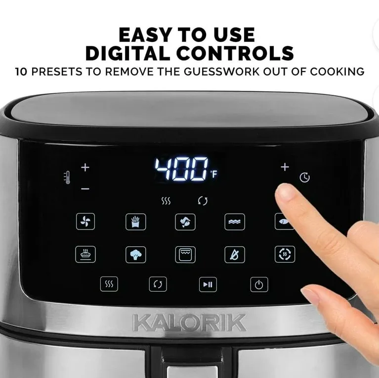 Kalorik Digital Air Fryer - Like New! image indicator(3)