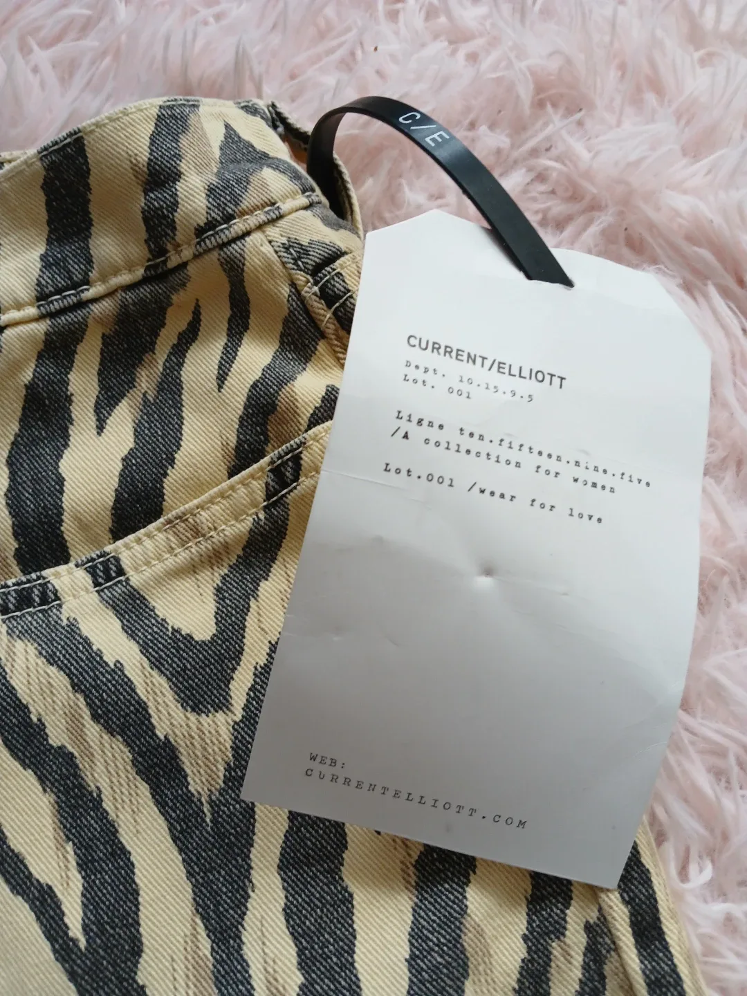 Current/Elliott Zebra Print Jeans - Size 32 #Cleanout image indicator(3)