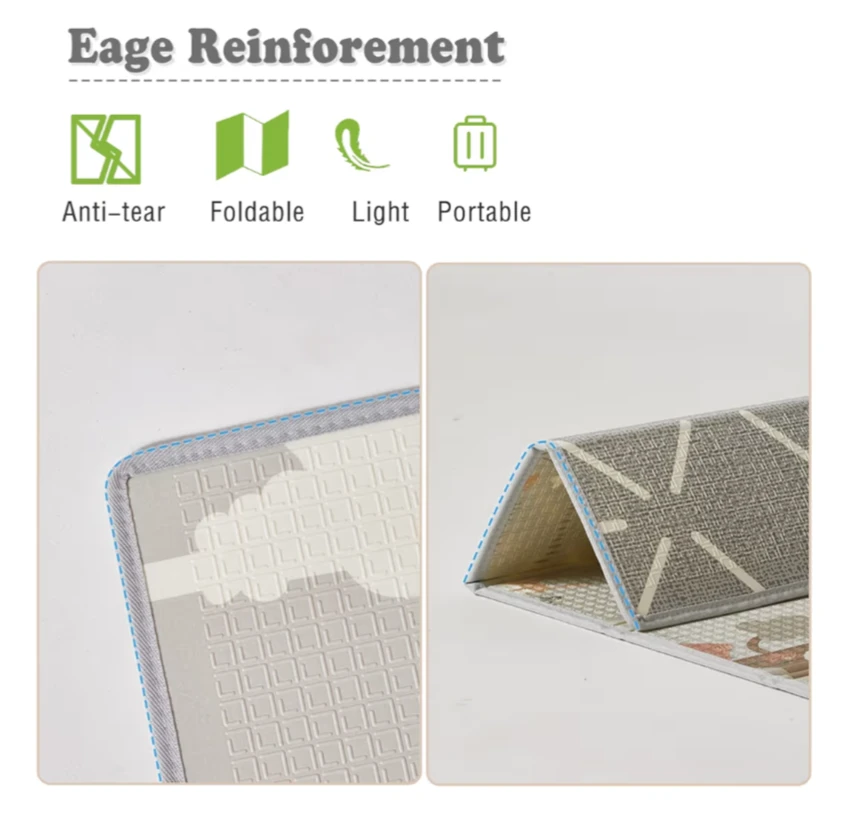 Play Mat - 47x47in, Foldable, Double-sided - photo 5