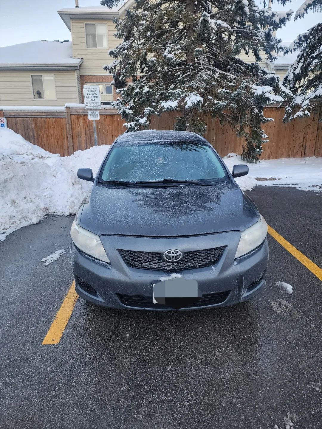 2009 Toyota Corolla - Grey Sedan 395000km