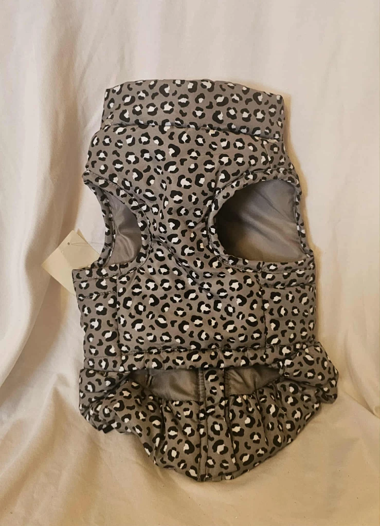 Grey, Black and White Pup Crew Dog Coat - photo 2