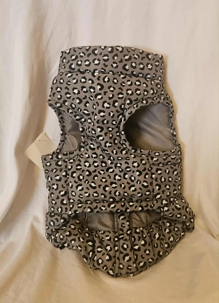 Grey, Black and White Pup Crew Dog Coat image indicator(2)