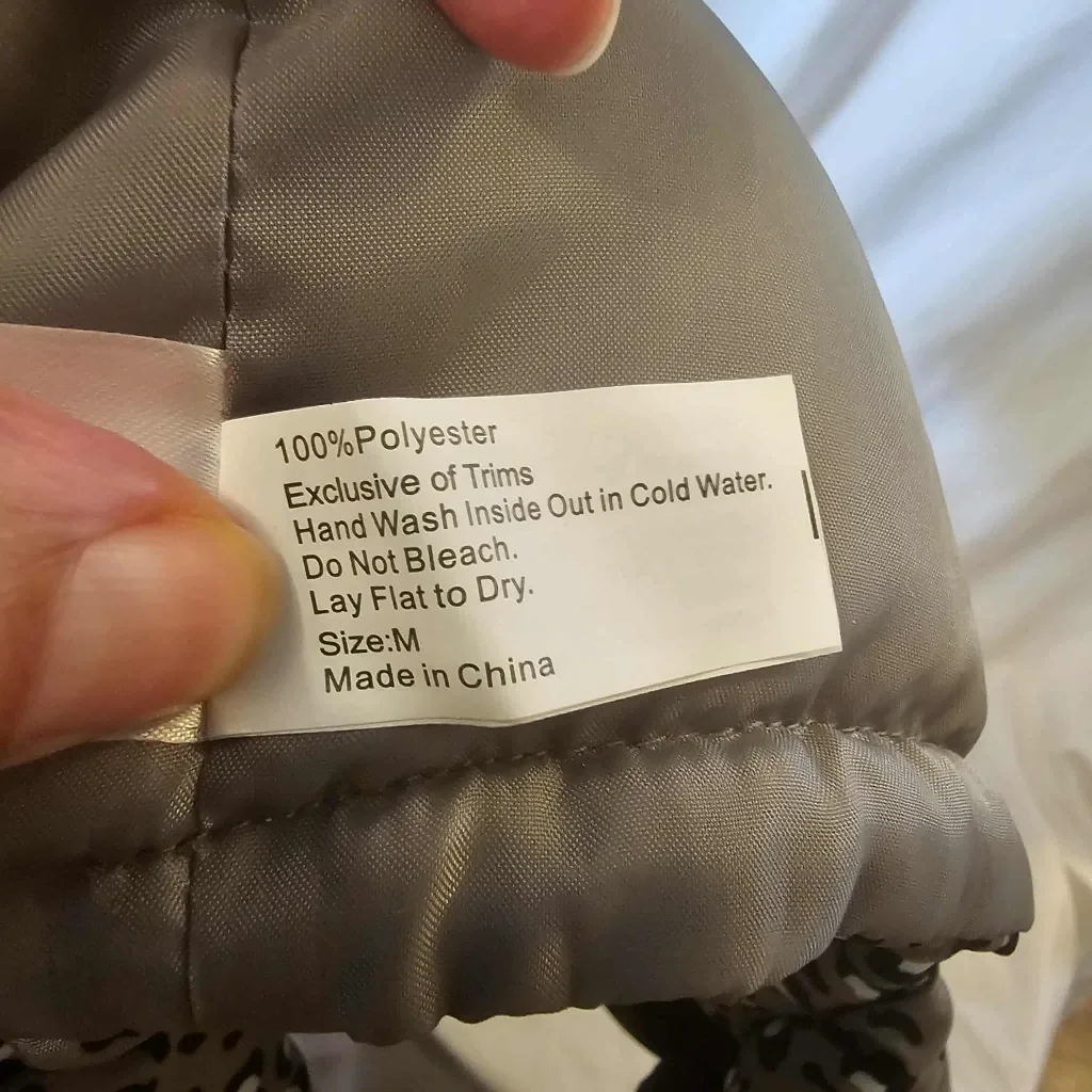 Grey, Black and White Pup Crew Dog Coat image indicator(8)