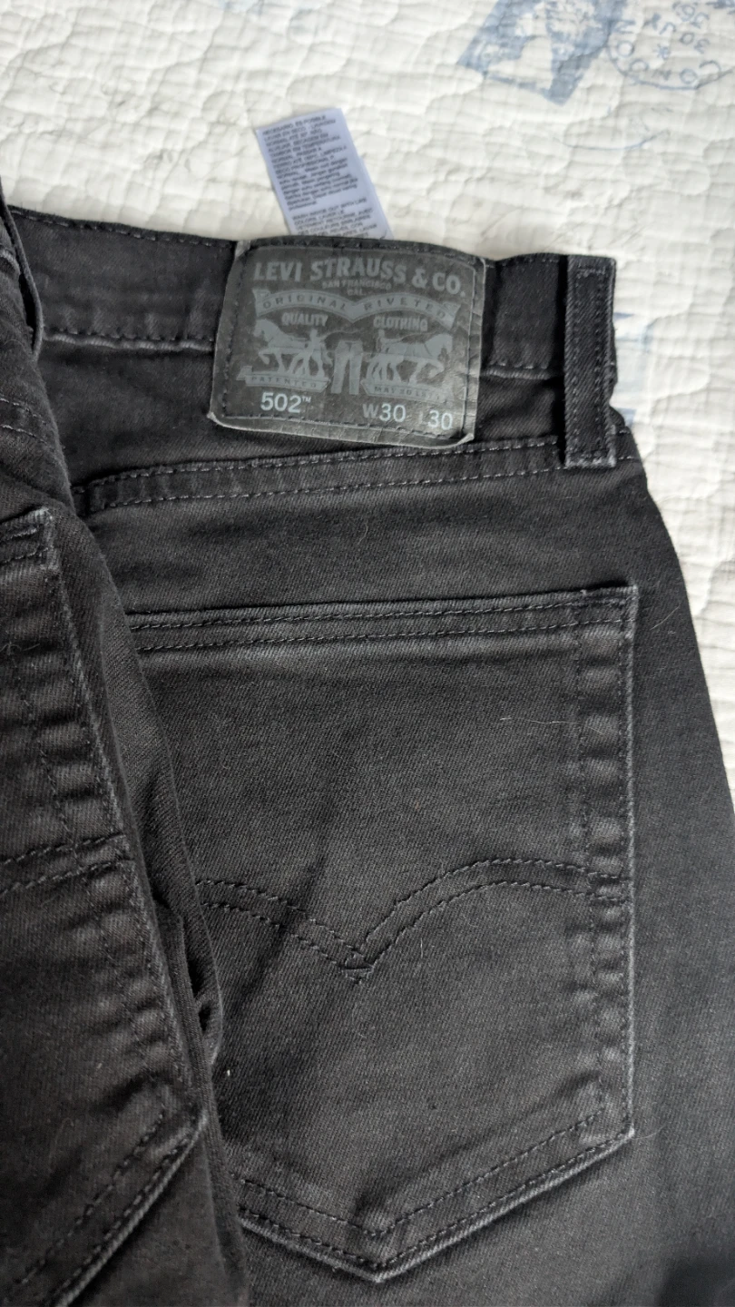 2 Levi Strauss 502 Jeans, W30 L30 (both for 30) - photo 2