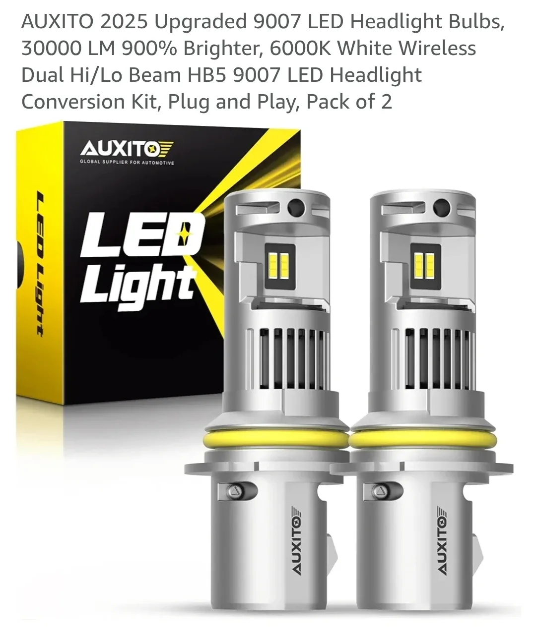 AUXITO 9007 LED Headlight Bulbs