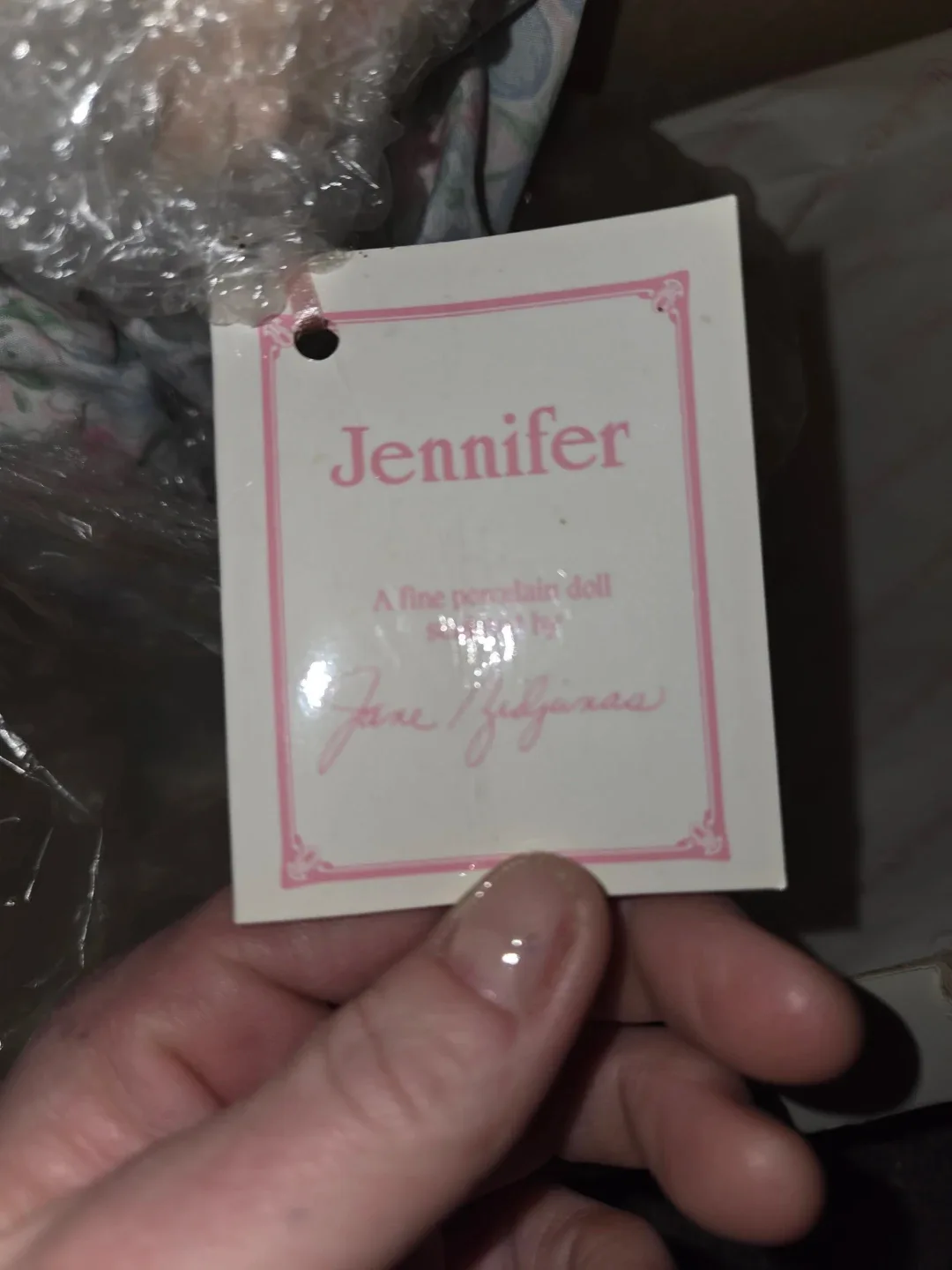 #Cleanout Jane Fudgimas Jennifer Porcelain Doll image indicator(5)