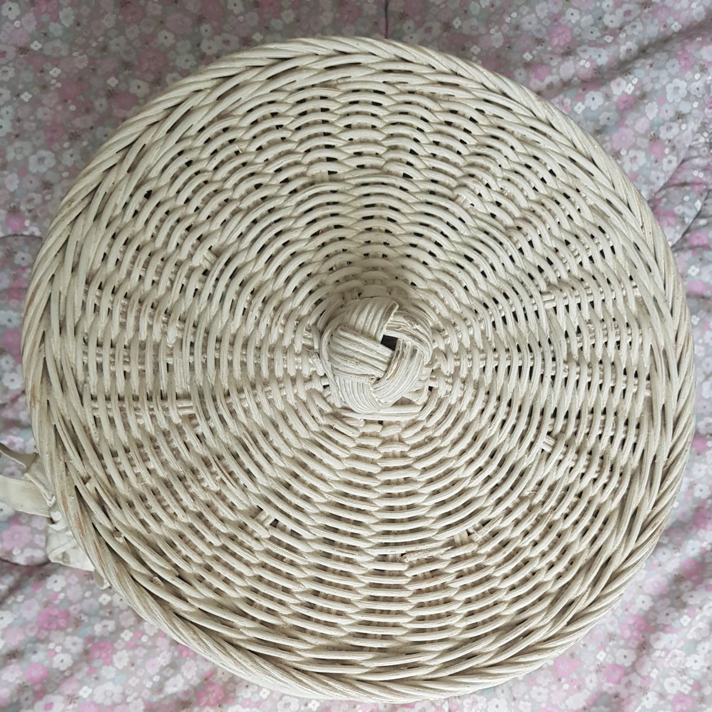 Wicker Storage Basket with Lid - photo 3