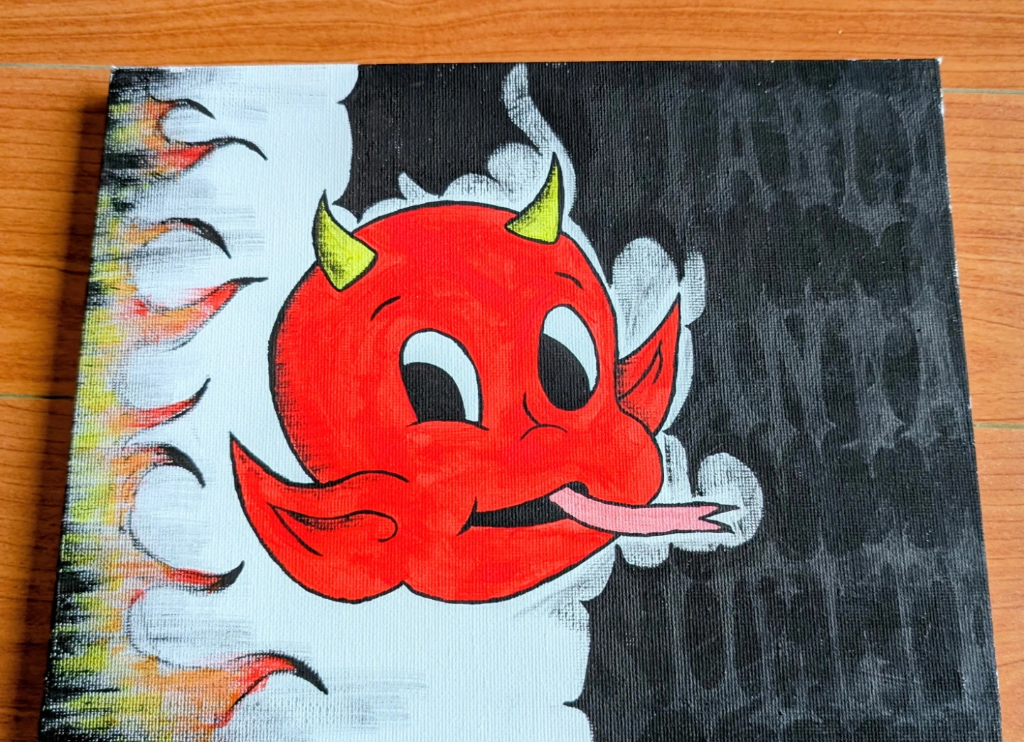 Original Graffiti Art Canvases - Set of 3 - photo 3