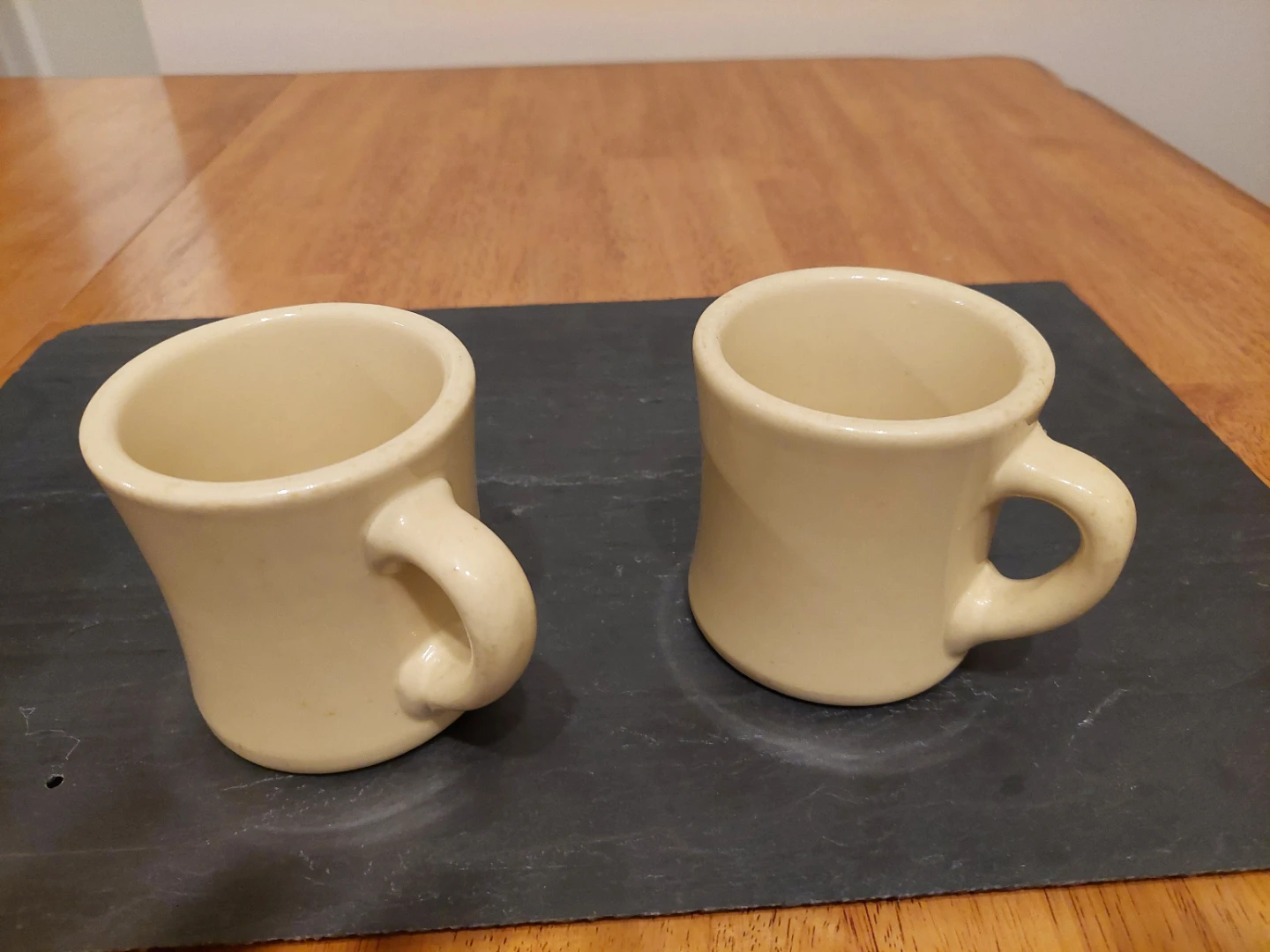 Victor Cream-Coloured Coffee Mugs - Set of 2