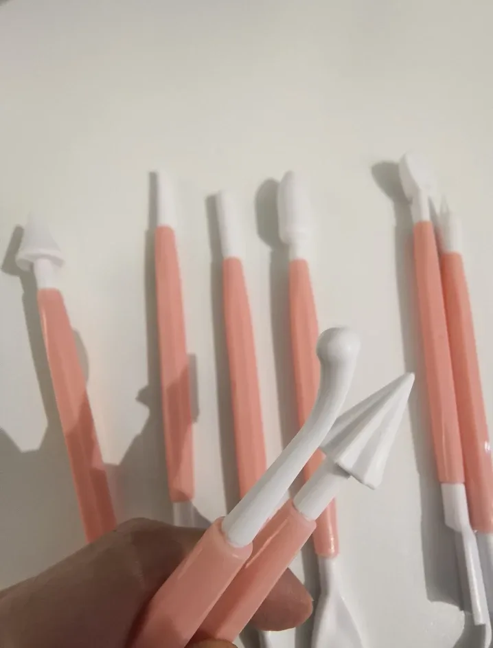 8-Piece Polymer Clay & Fondant Sculpting Tool Set image indicator(2)
