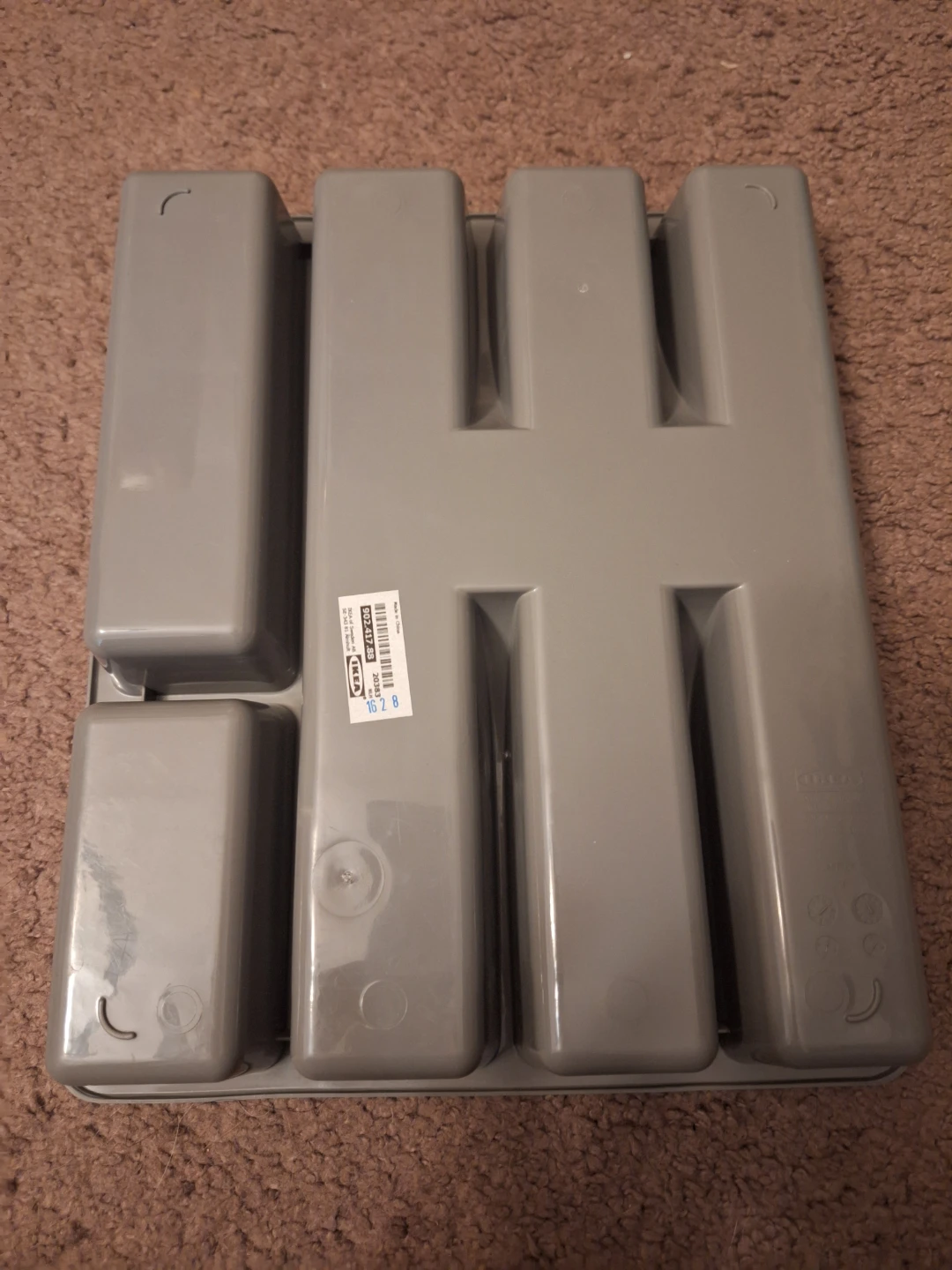 IKEA VARIERA Cutlery Tray, Grey - photo 2