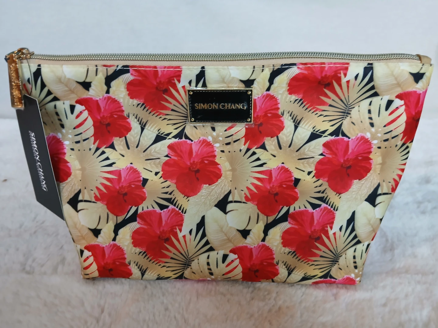 Simon Chang Cosmetic Bag - floral print