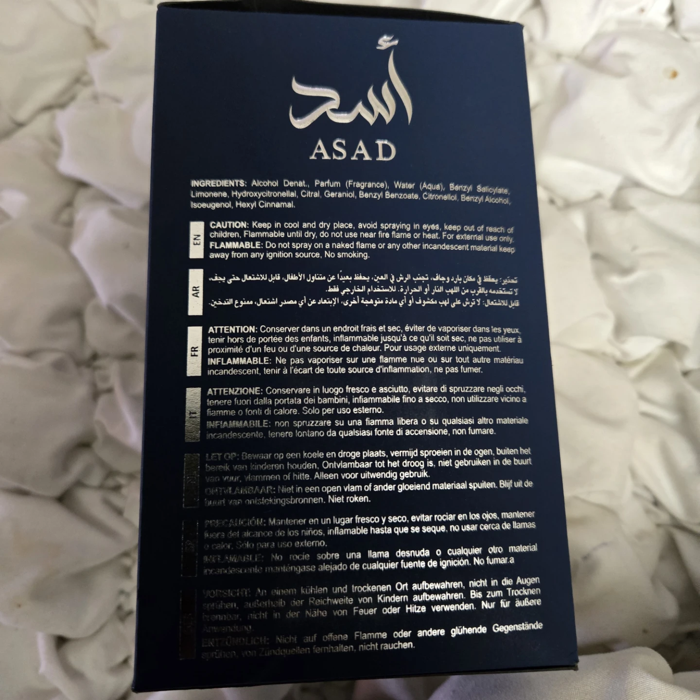 Lattafa Asad Zanzibar 3.4 fl oz - photo 5