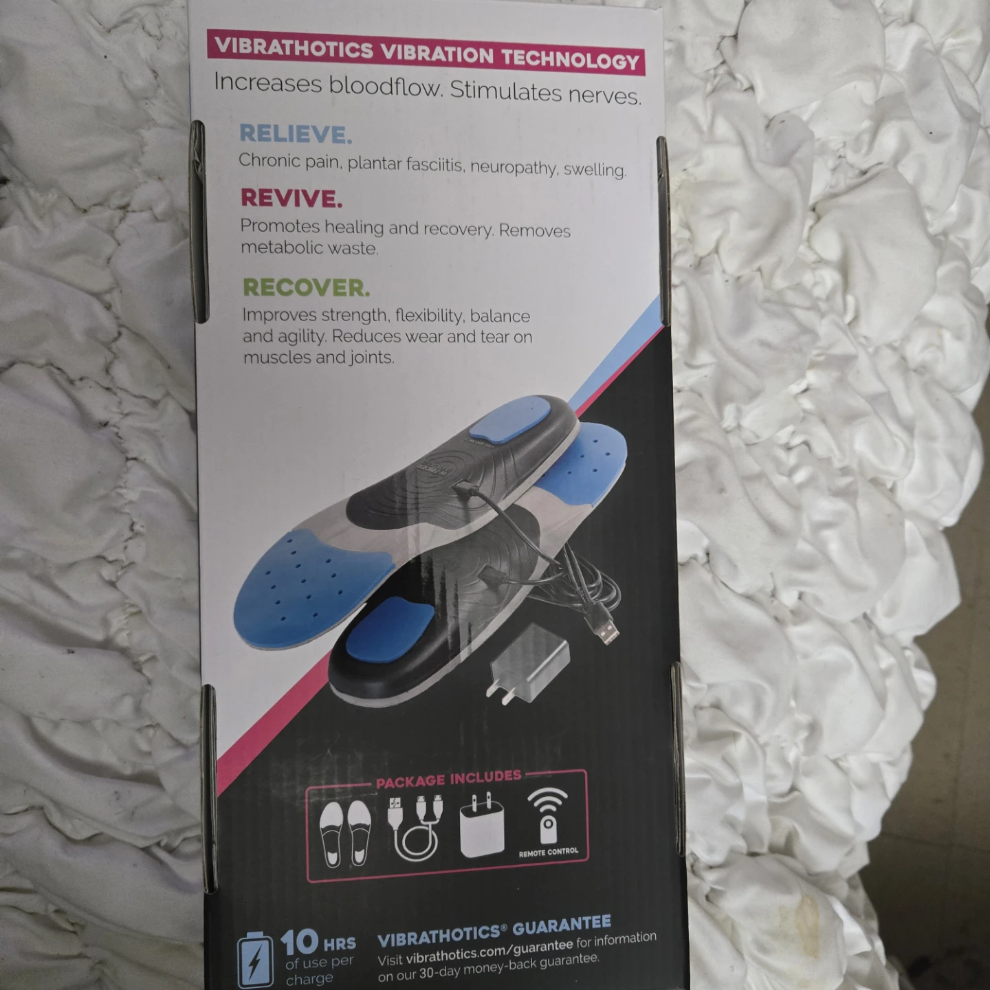 Vibrathotics Premium Vibrating Shoe Insoles - NEW! - photo 2