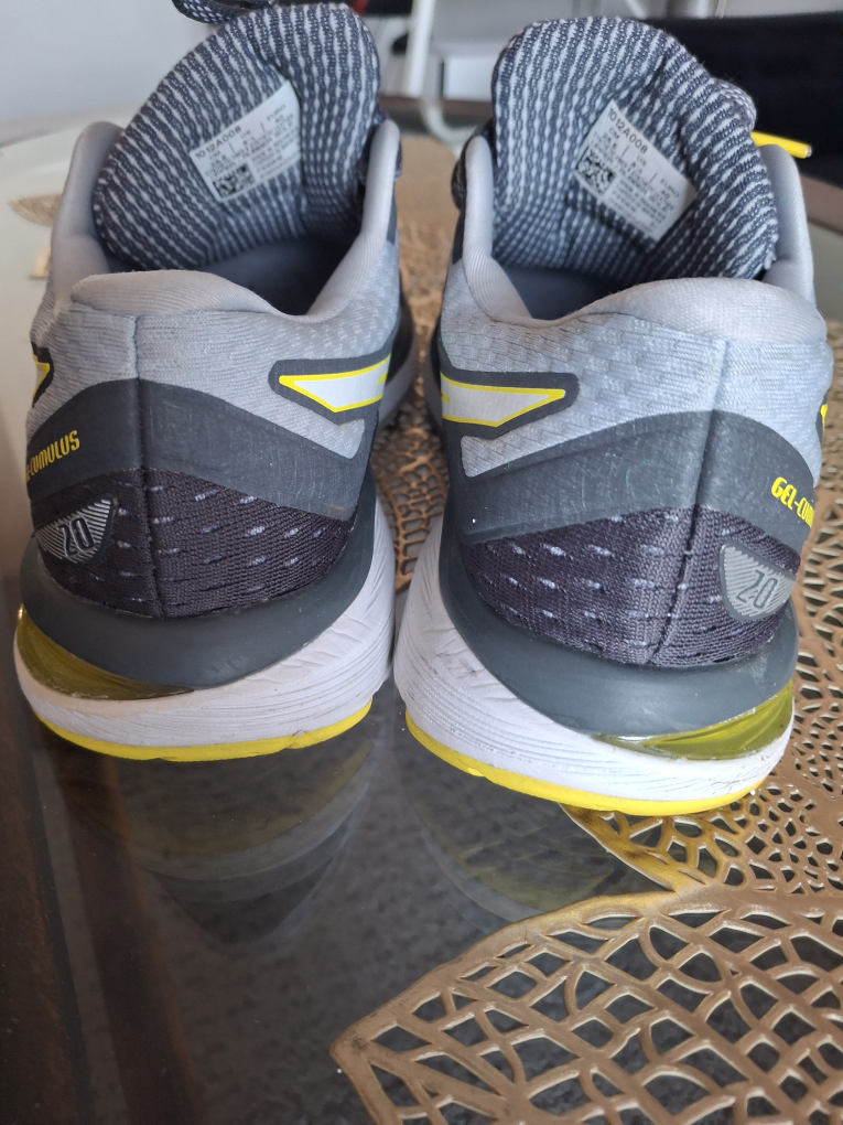 Asics Gel-Cumulus 20 Running Shoes - Grey/Yellow - photo 5