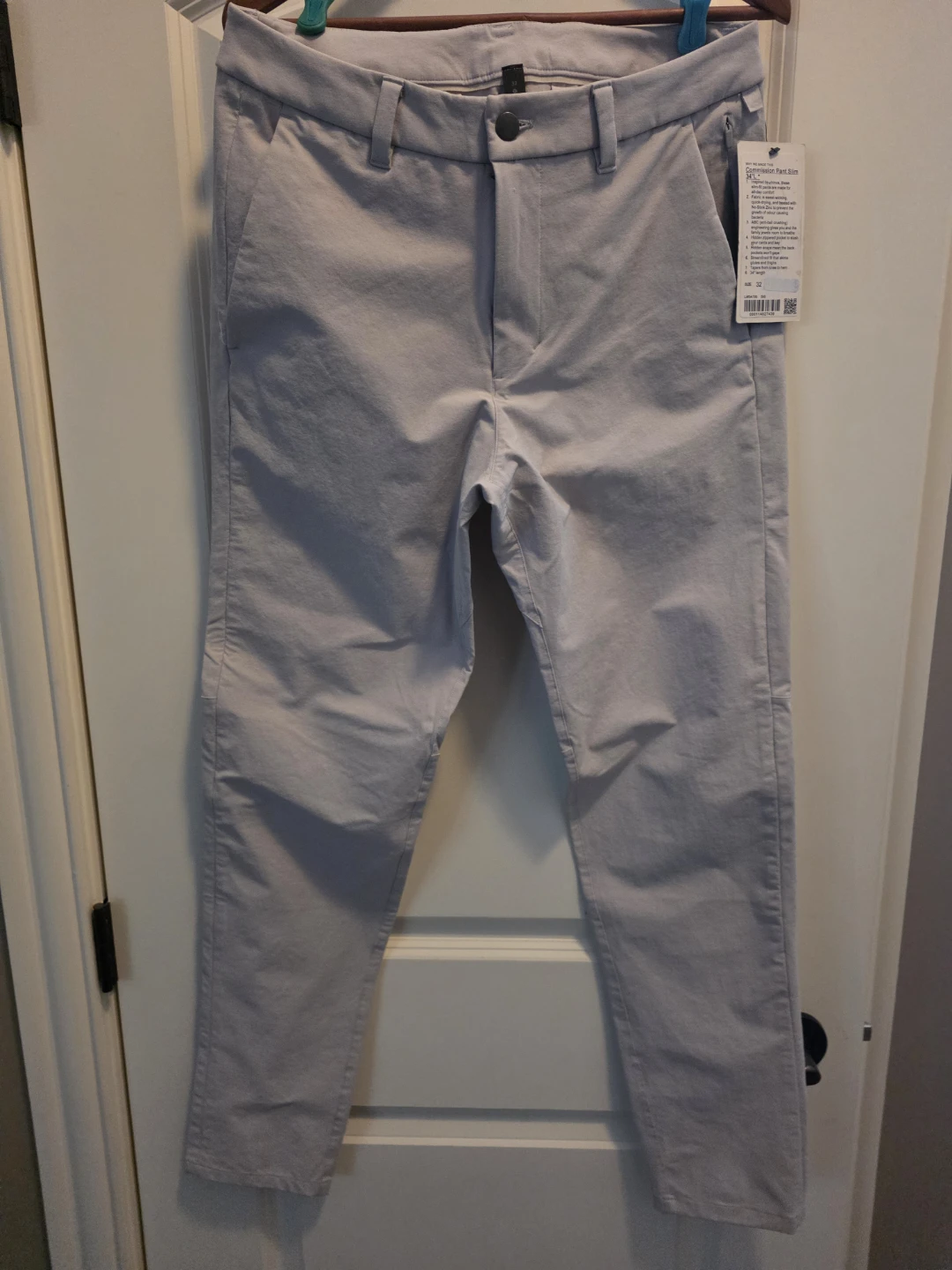 New Lululemon Commission Pant Slim 34"L Size 32