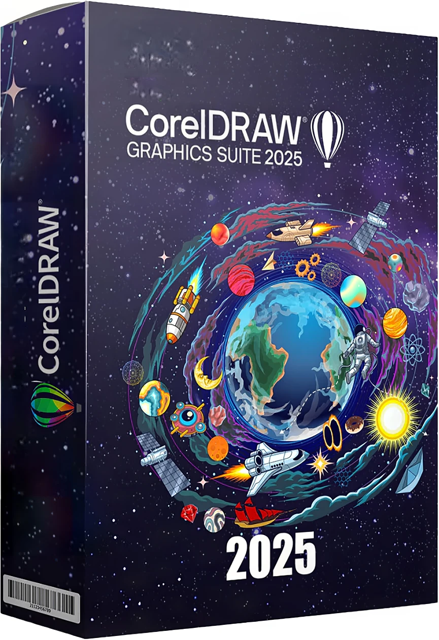 CorelDraw 2025 DVD English