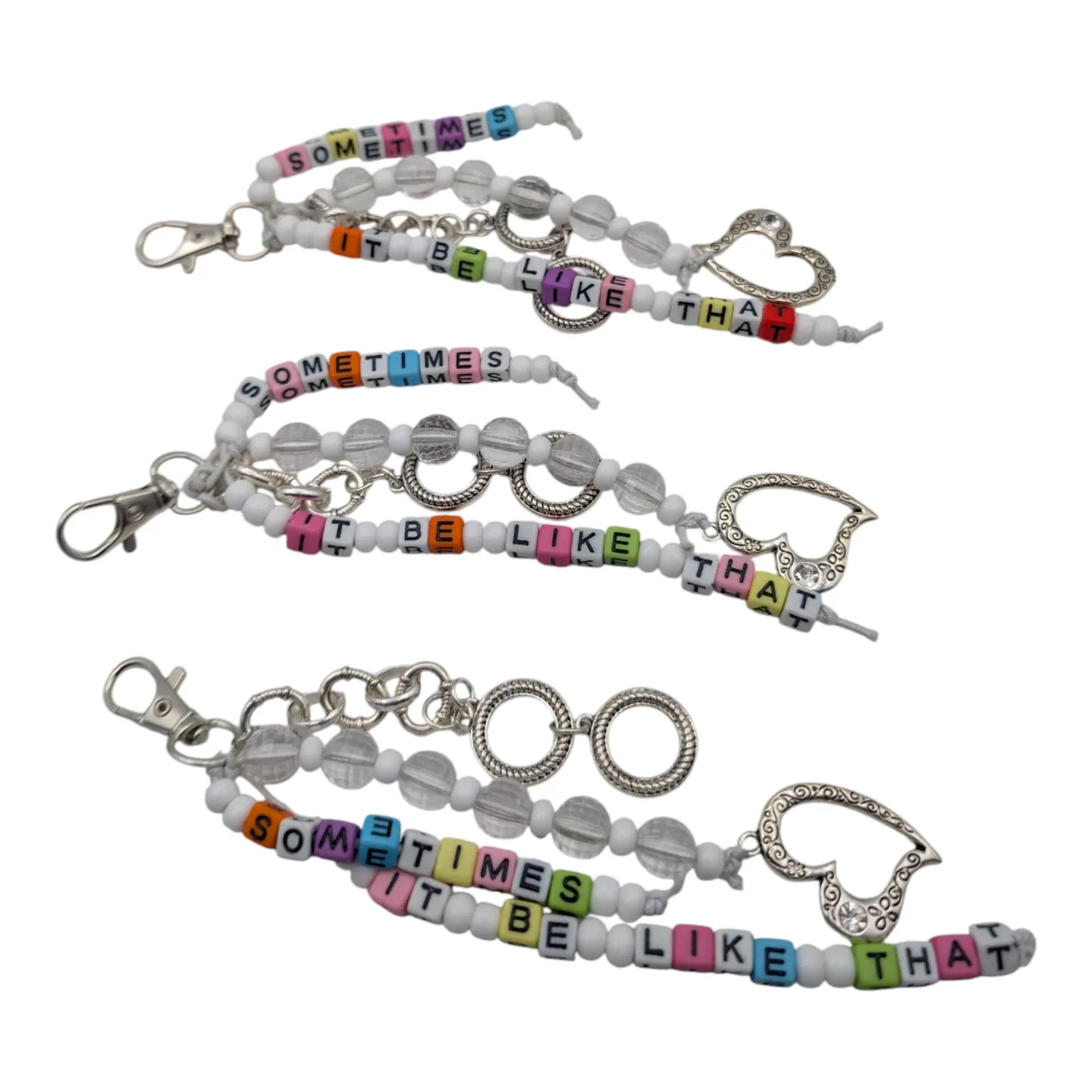 BAG CHARMS - SOMETIMES IT BE LIKE THAT image indicator(2)