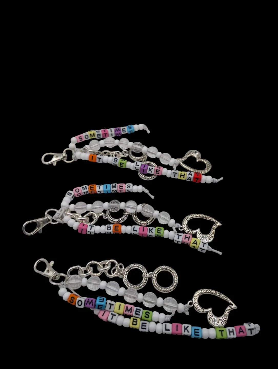 BAG CHARMS - SOMETIMES IT BE LIKE THAT image indicator(3)