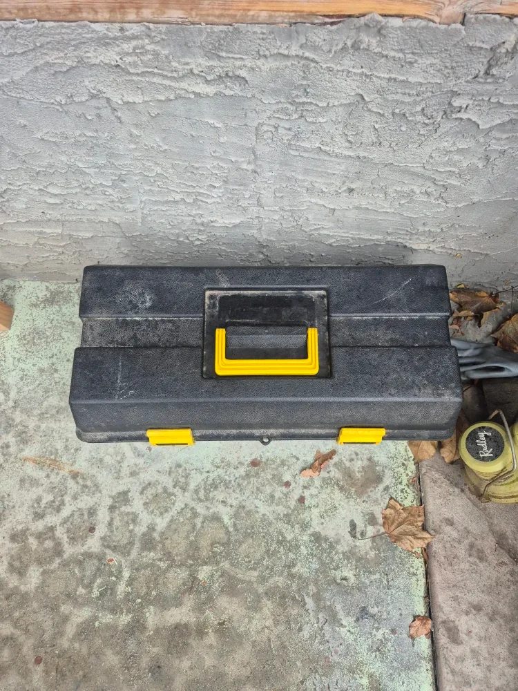 Tool Box - Black and Yellow