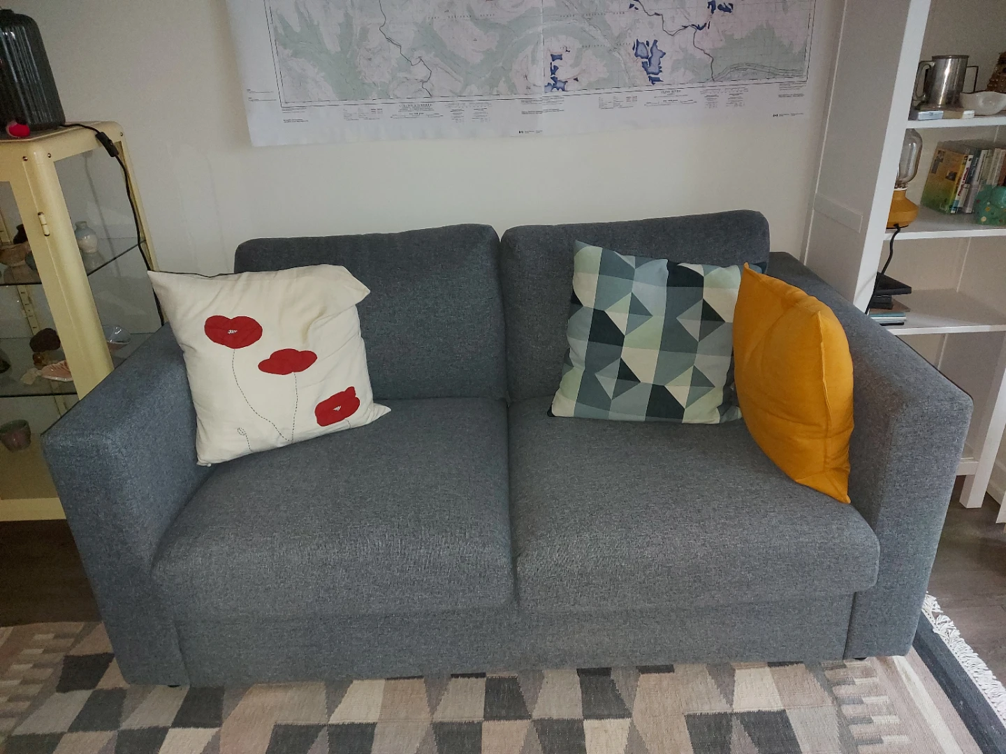 Gray Ikea Sofa