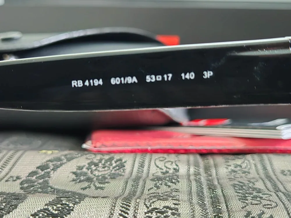 Ray-Ban RB4194 601/9A Sunglasses - Black image indicator(3)