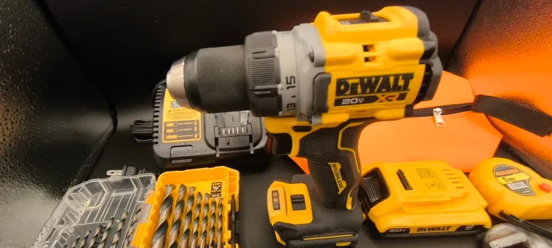 SafeSense™ DeWalt DCD800 Hammer Drill Kit | New Unused (No Box) image indicator(7)