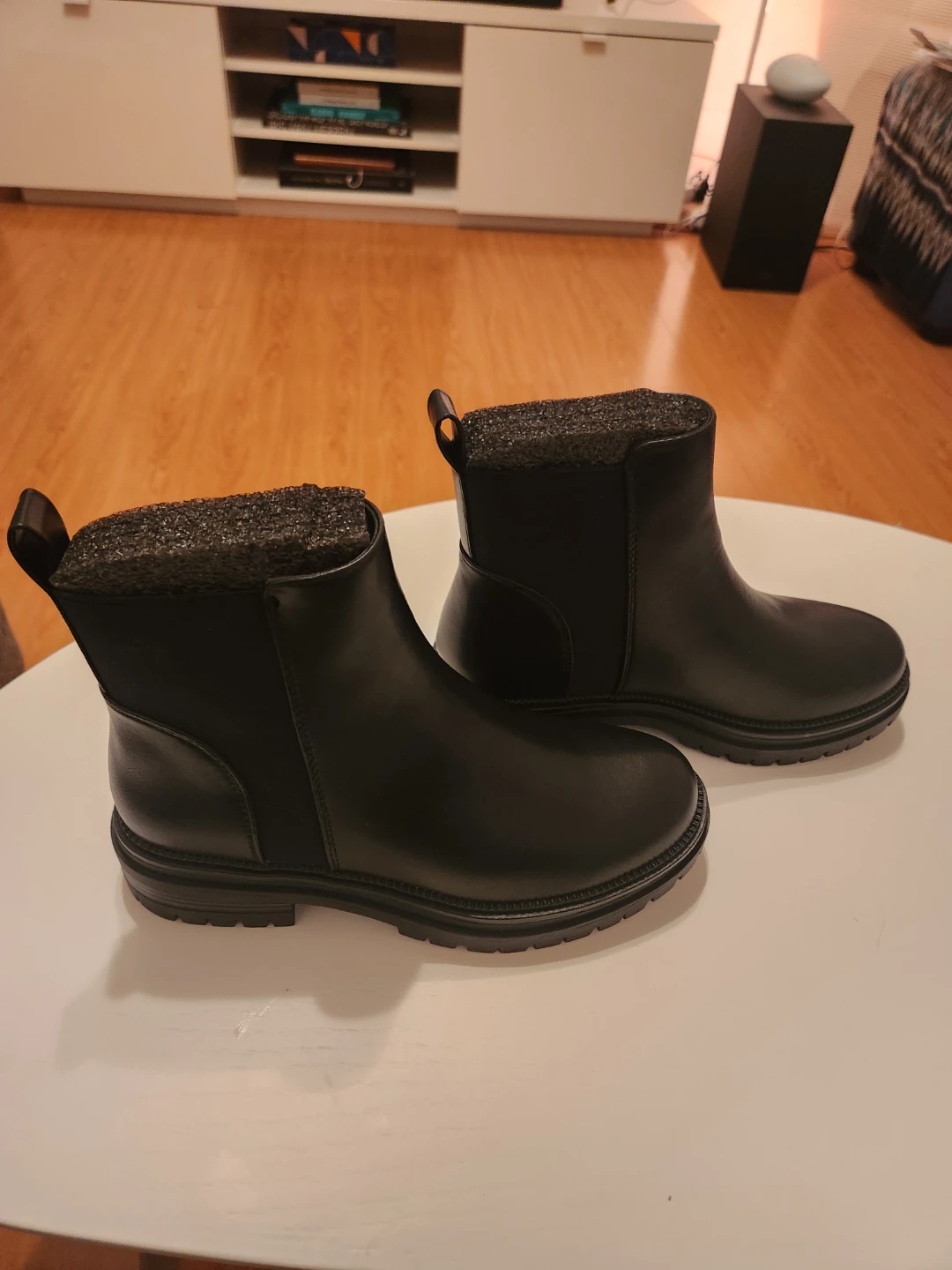 🧡 BNIB Steve Madden Black Ankle Boots – Women’s Size 7 - photo 5