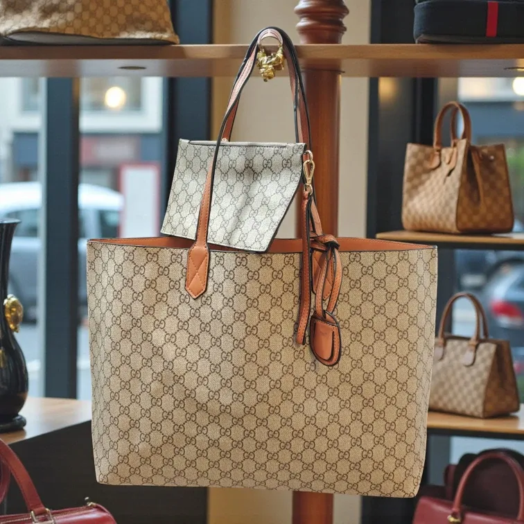 Gucci Tote Bag with Pouch