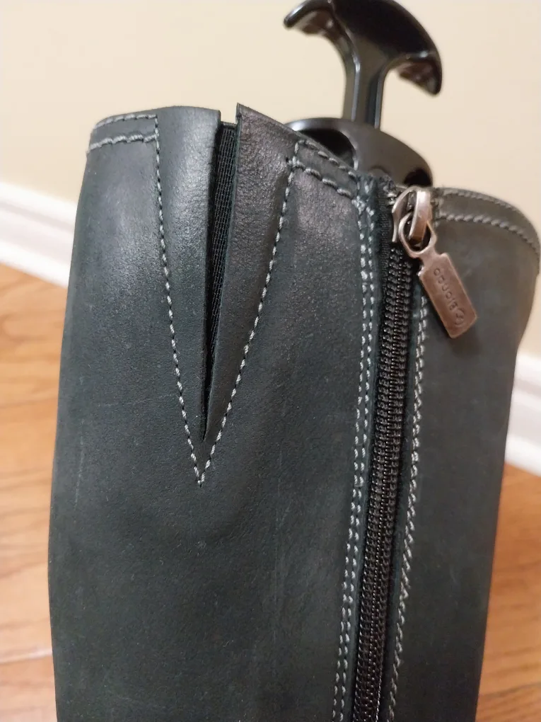 NEW Women's Blondo Tall  Leather Size 7.5W Boots (Fits 6.5 - 7) image indicator(5)