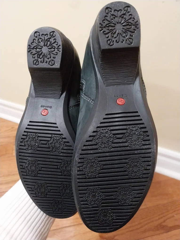 NEW Women's Blondo Tall  Leather Size 7.5W Boots (Fits 6.5 - 7) image indicator(9)