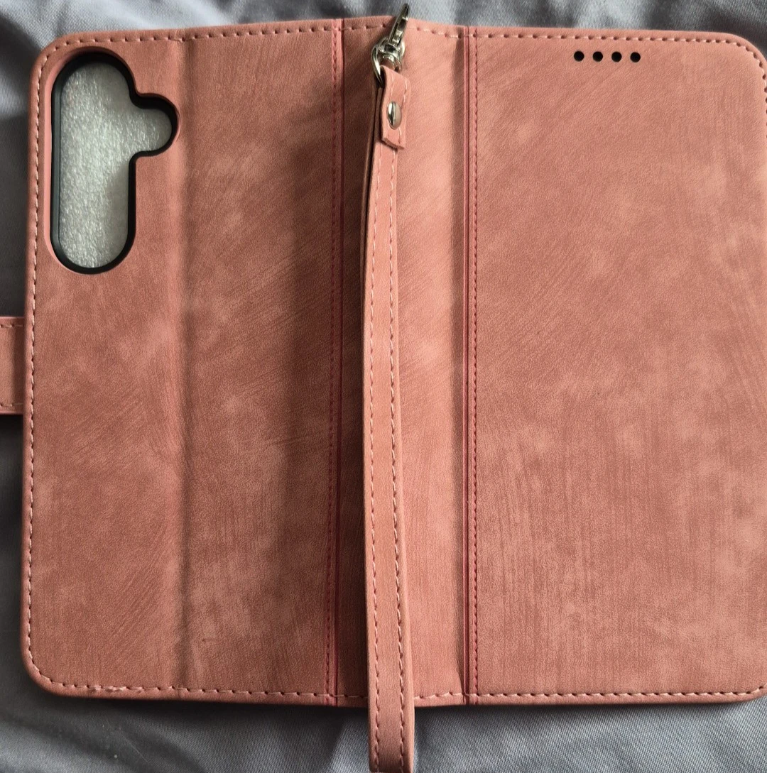 Samsung S25 plus Pink Wallet Phone Case - photo 3