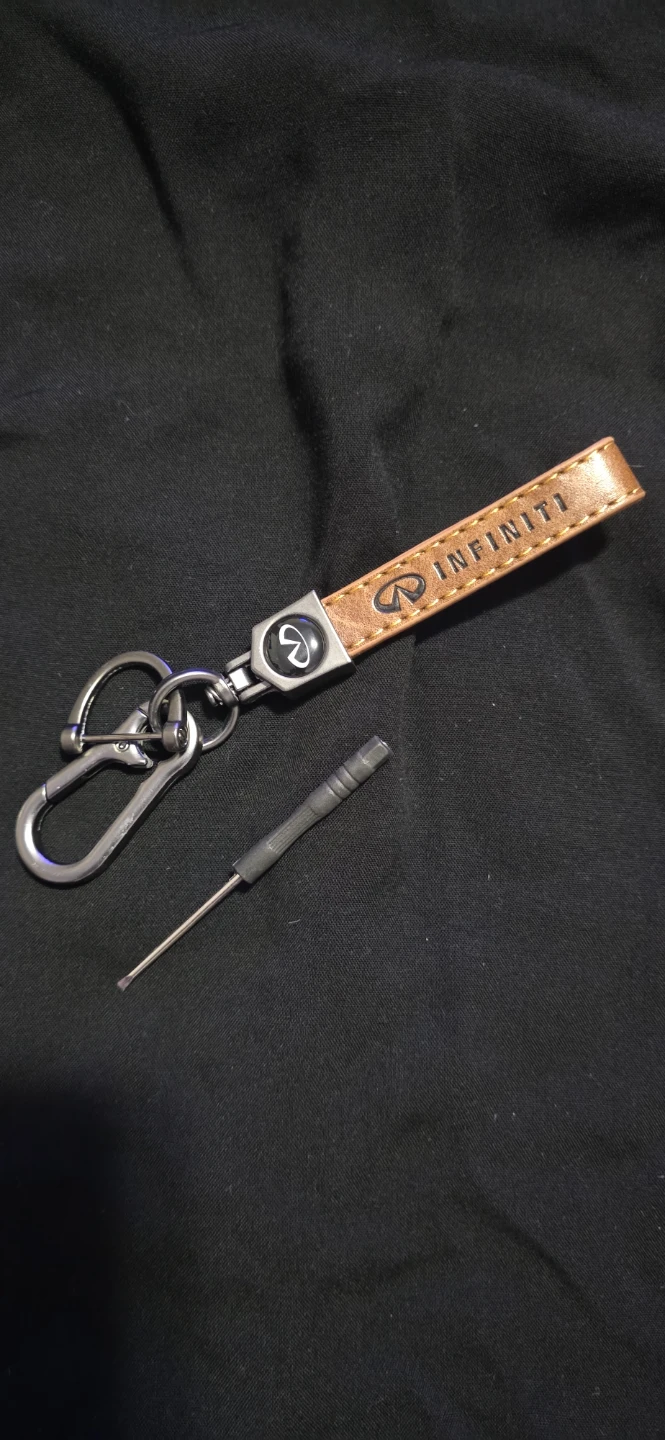 Infiniti Leather Keychain with Screwdriver - NEW - photo 2
