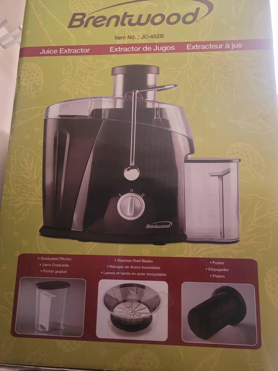 Brentwood JC-452B Juice Extractor - photo 2