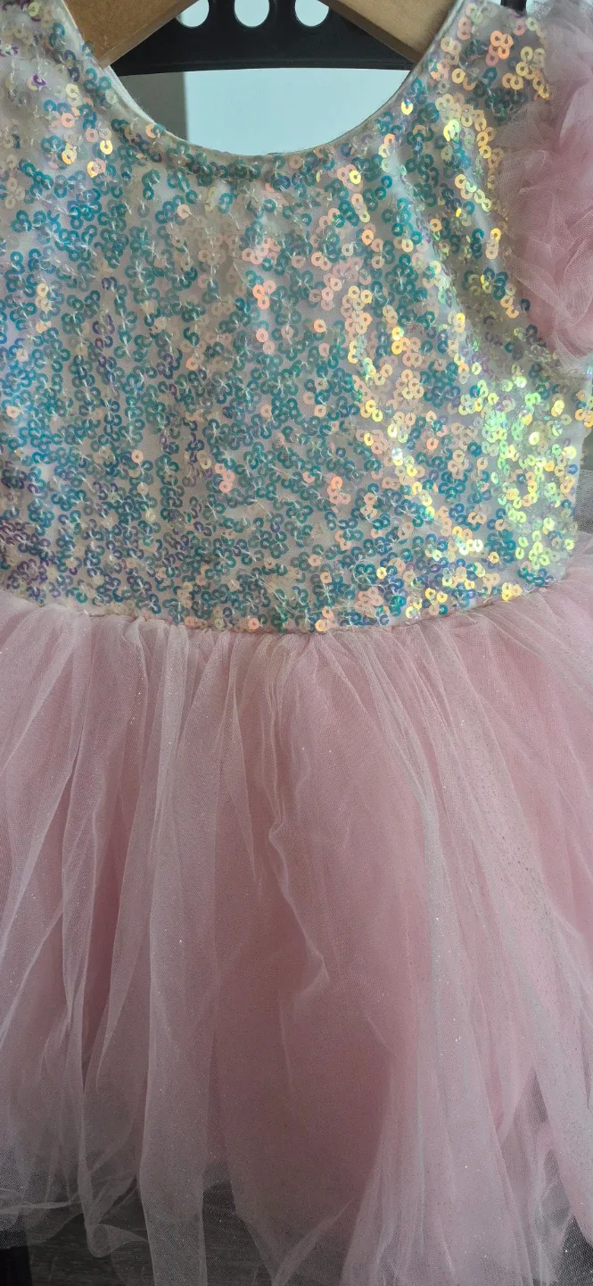 Pink Sequin Tutu Dress(Price negotiable) image indicator(2)