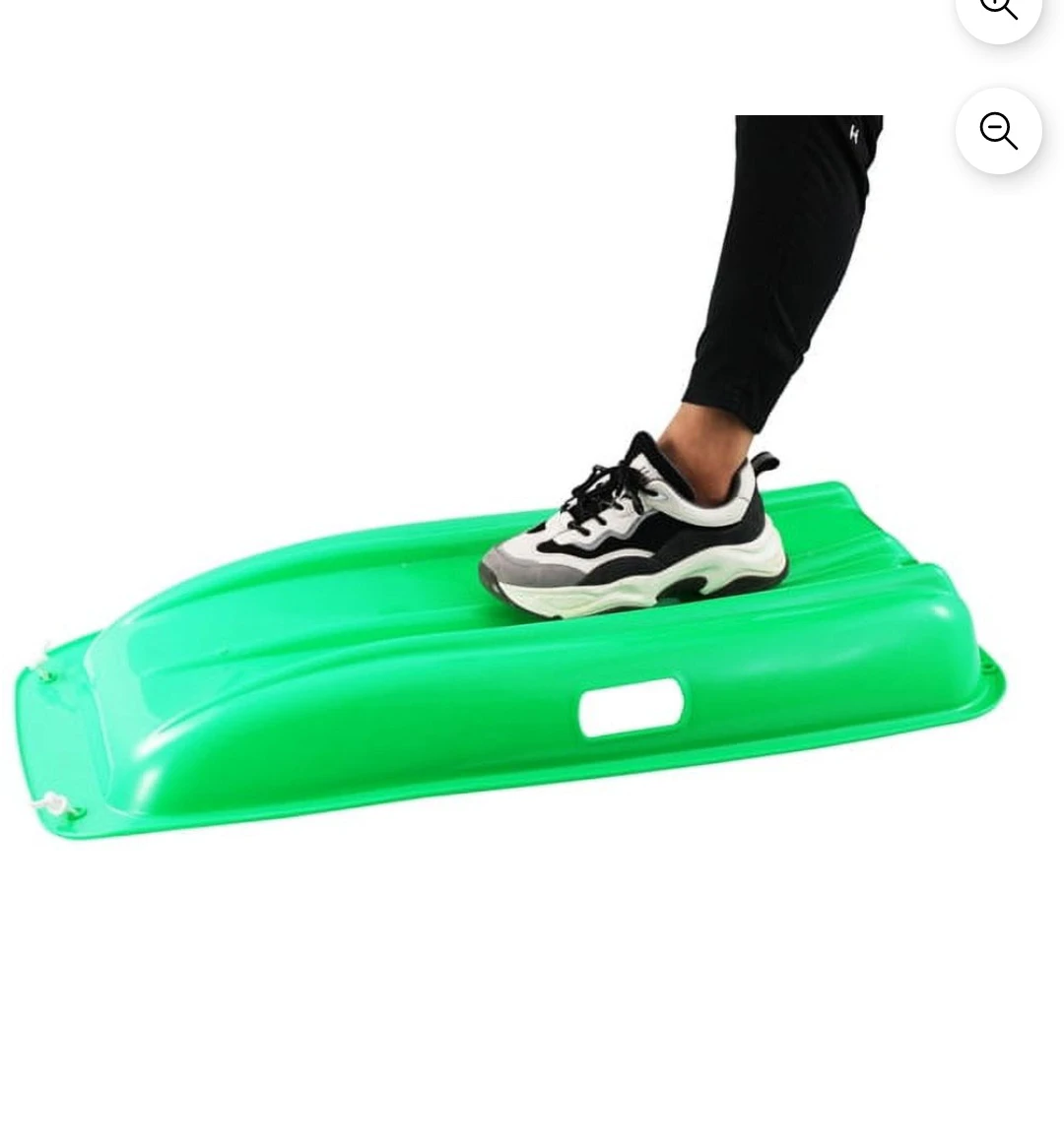 Red heavy duty Plastic Toboggan Sled - photo 4