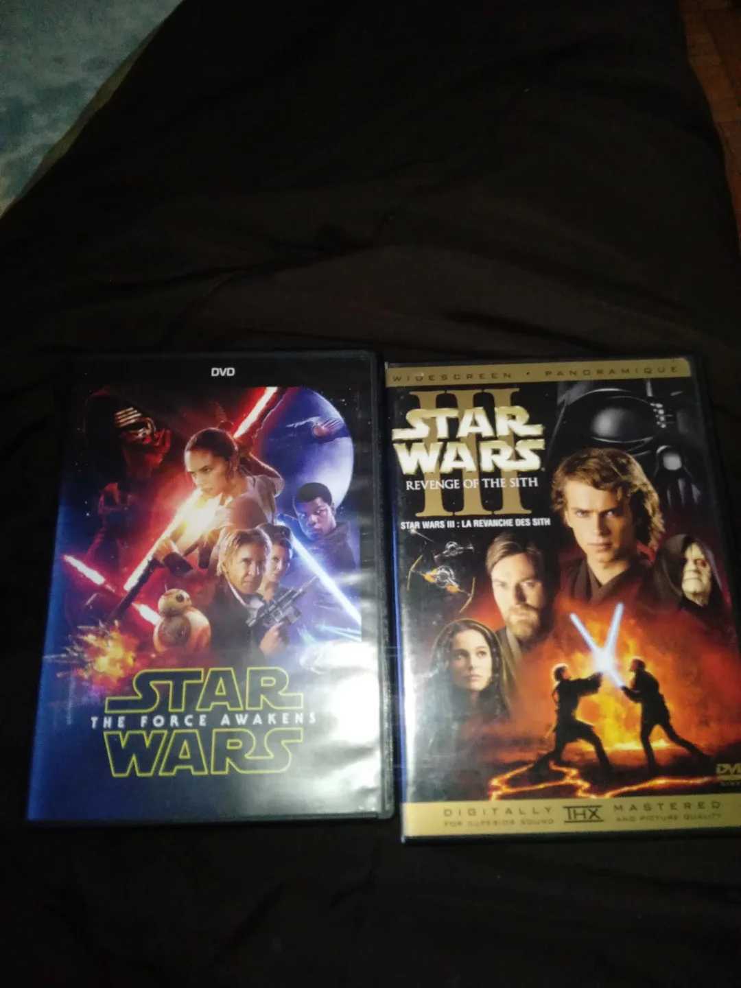 2 star War movies DVD (READ DESCRIPTION)