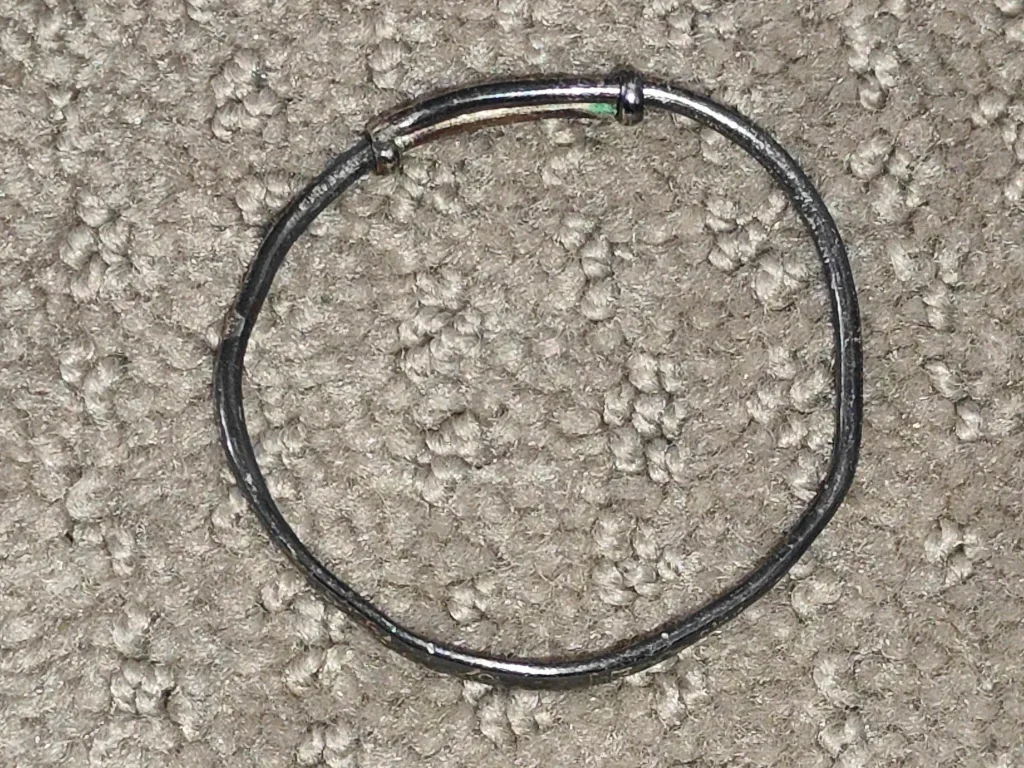 Vintage Sterling Silver Baby Bangle Bracelet