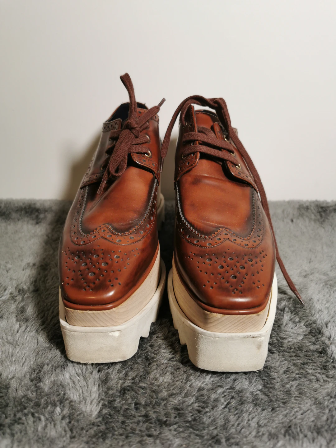 Stella McCartney Platform Oxford Shoes - Size 35