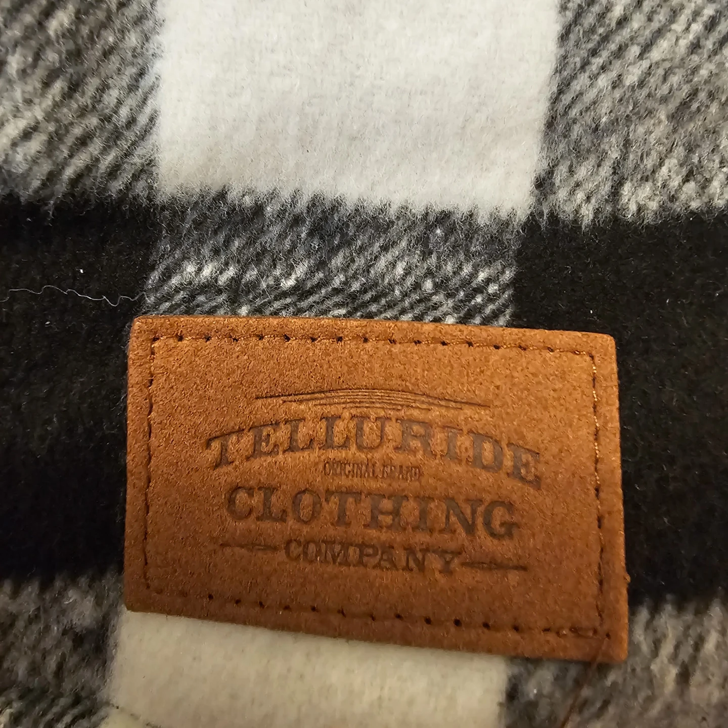 Black, White & Brown Telluride Clothing Company Plaid Doggy Coat - photo 4