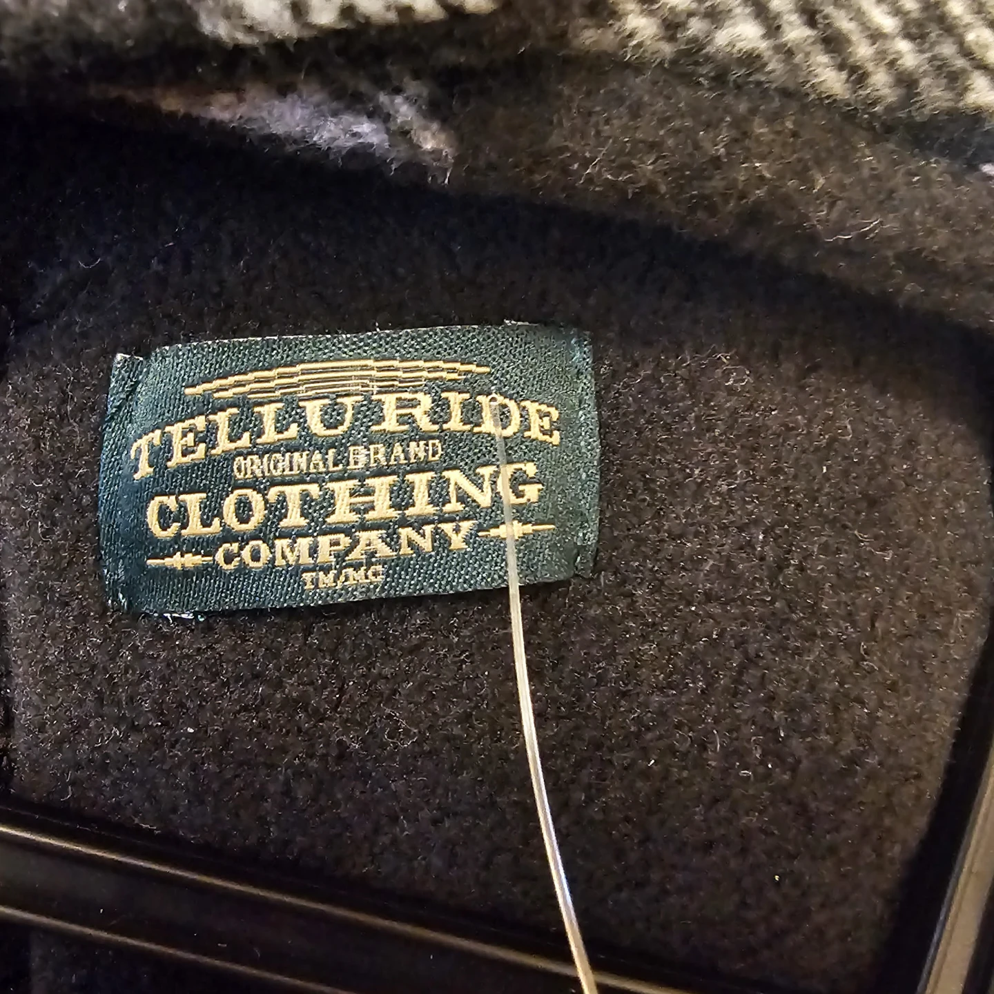 Black, White & Brown Telluride Clothing Company Plaid Doggy Coat - photo 5