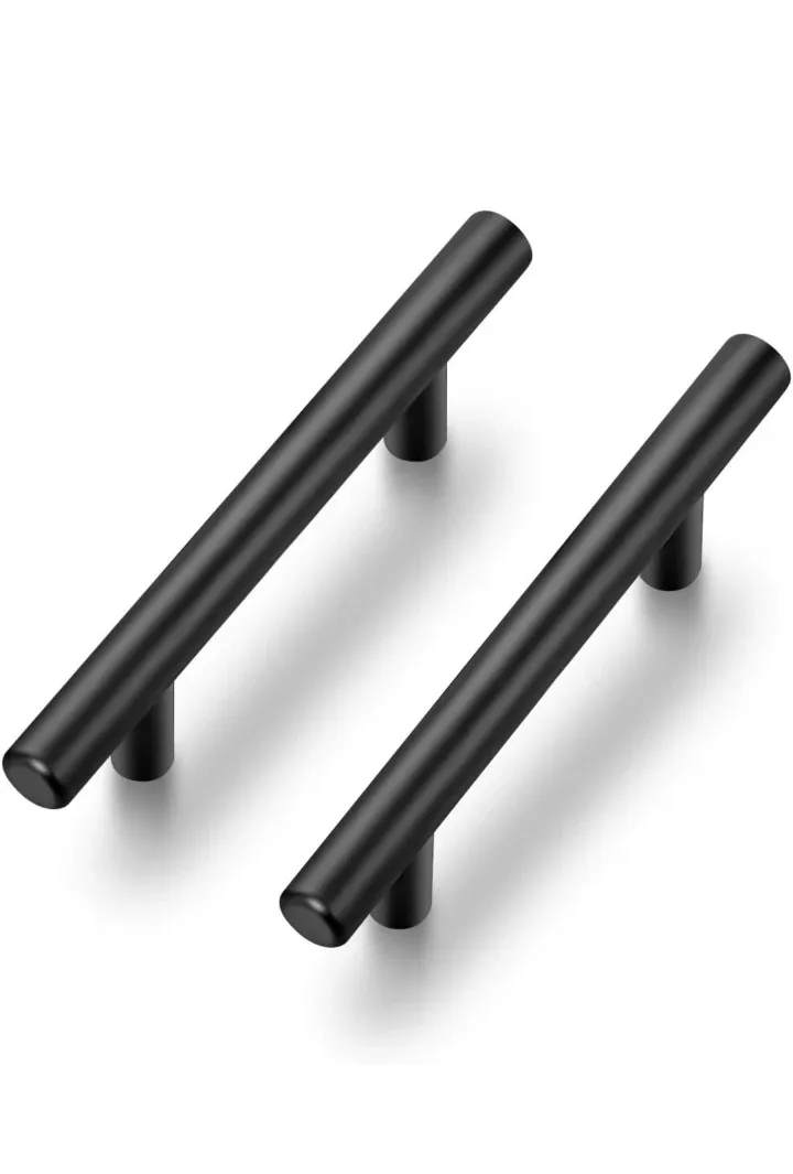 30pk Matte Black 3 Inch Cabinet Pulls - New