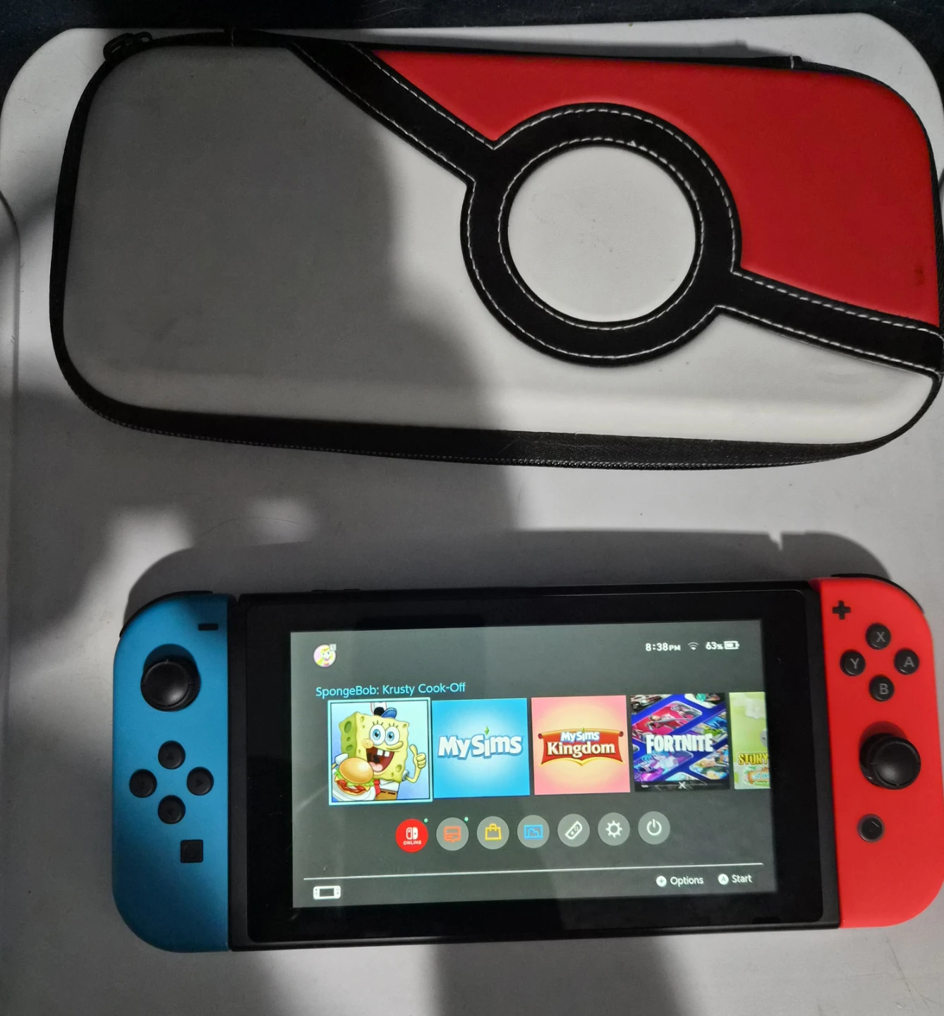 Nintendo Switch with Accessories + 128GB MicroSD Card