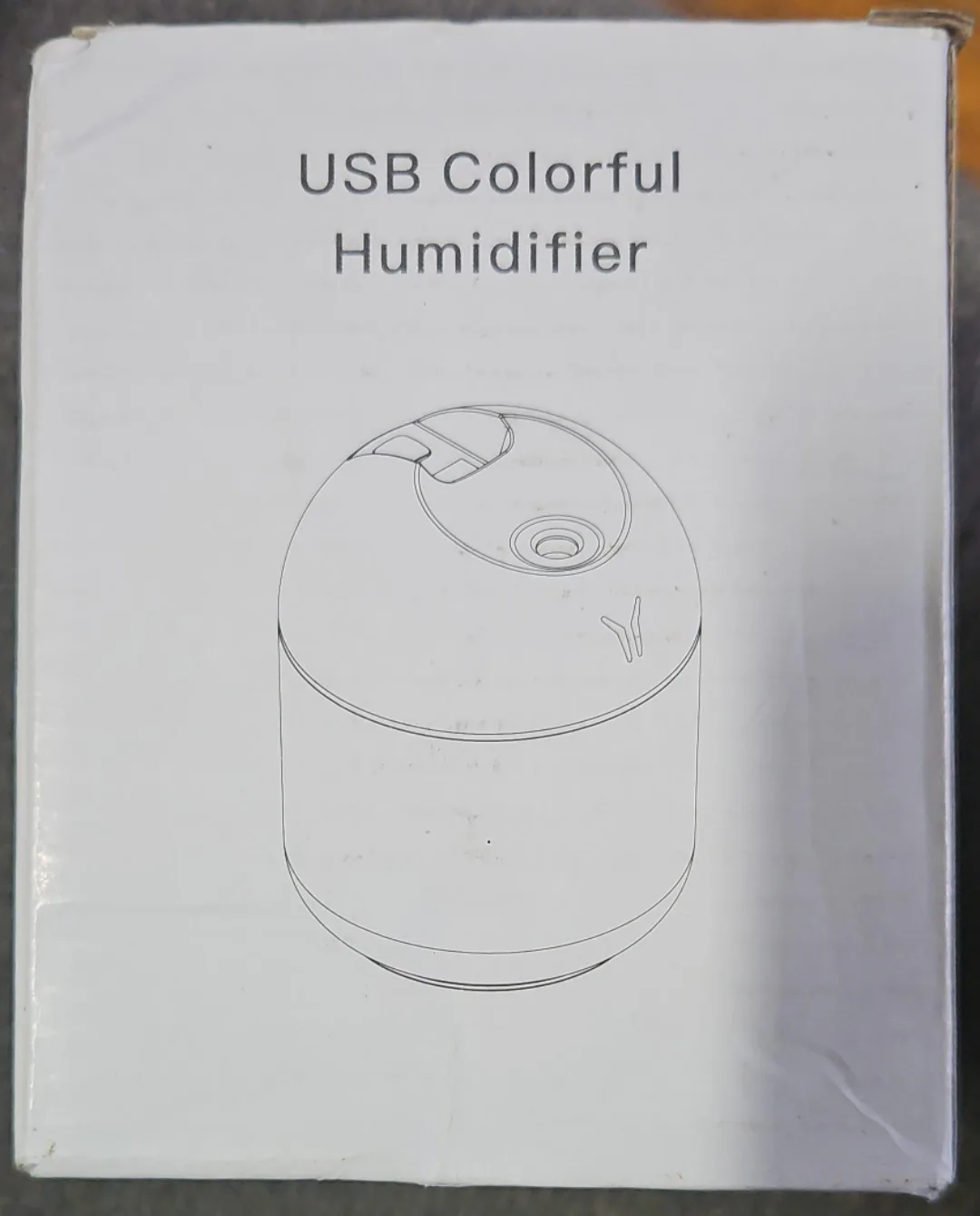 USB Colorful Humidifier - New in Box