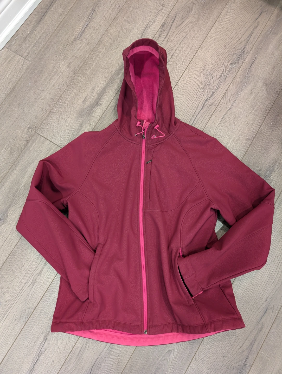 VGUC - Women's Kirkland Spring Fall Pink Jacket Size XL