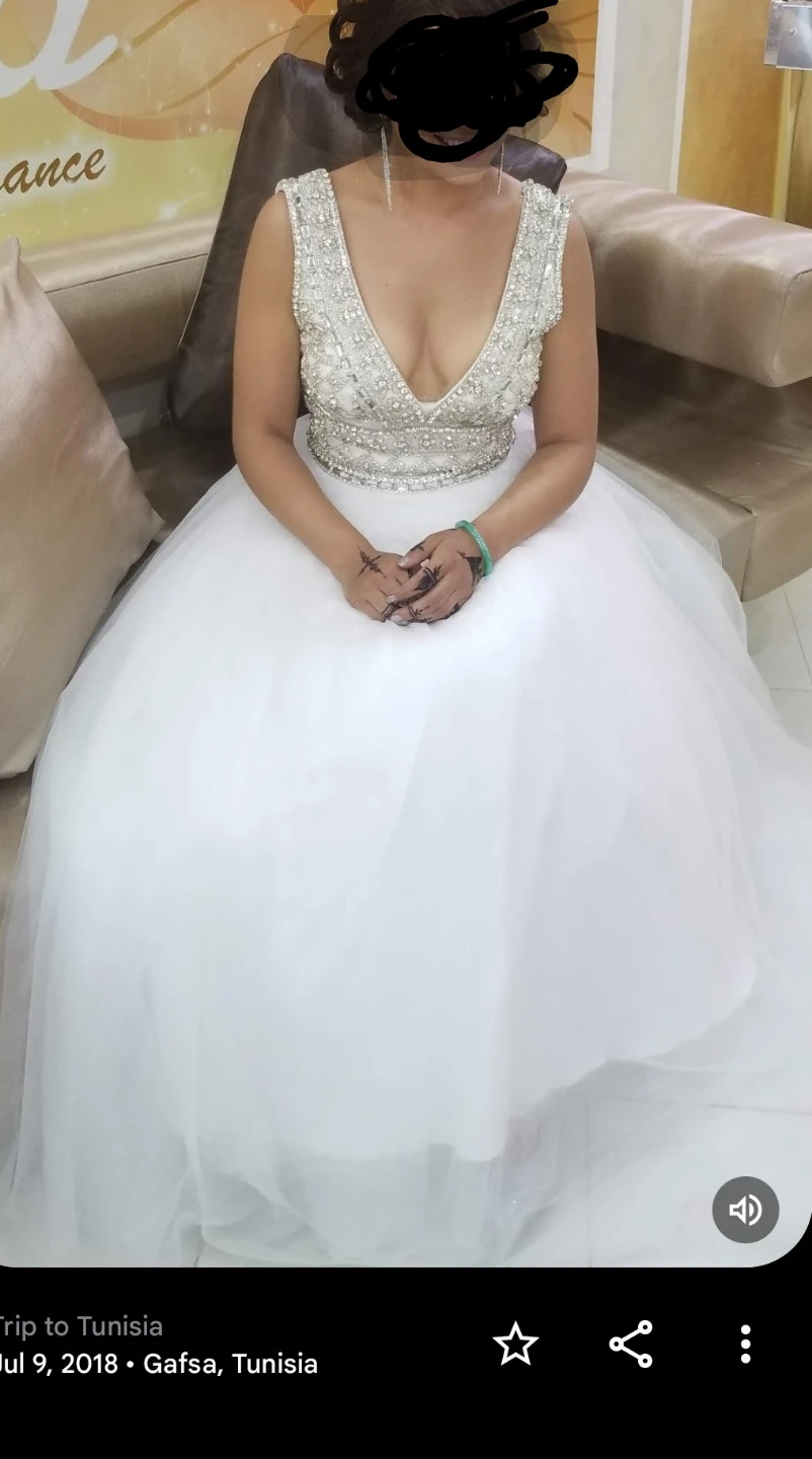 David's bridal  wedding dress - photo 3