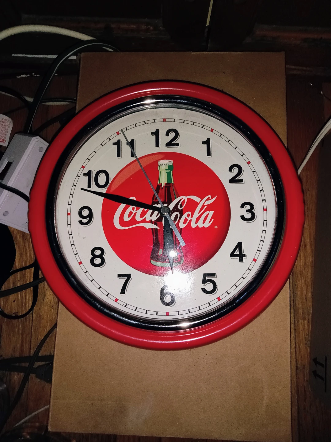 Coca-Cola Wall Clock - Red