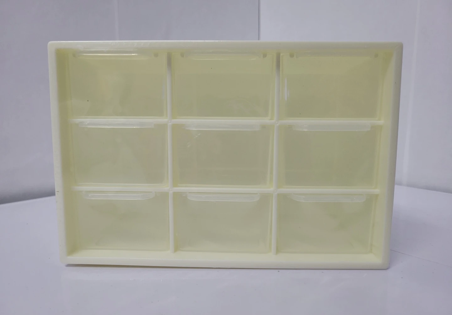 NEW, sealed 9-Compartment Storage Box, 7x4.5x4"