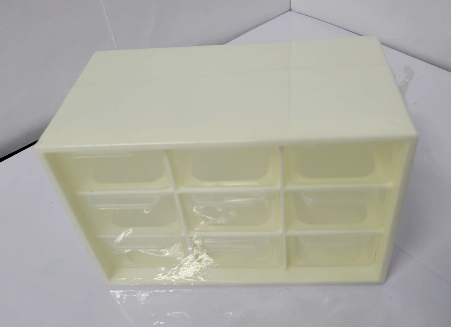 NEW, sealed 9-Compartment Storage Box, 7x4.5x4" - photo 2