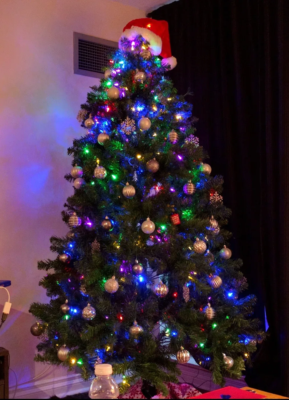 Christmas Tree - 7-ft Pre-Lit LED Hanover Fir Tree